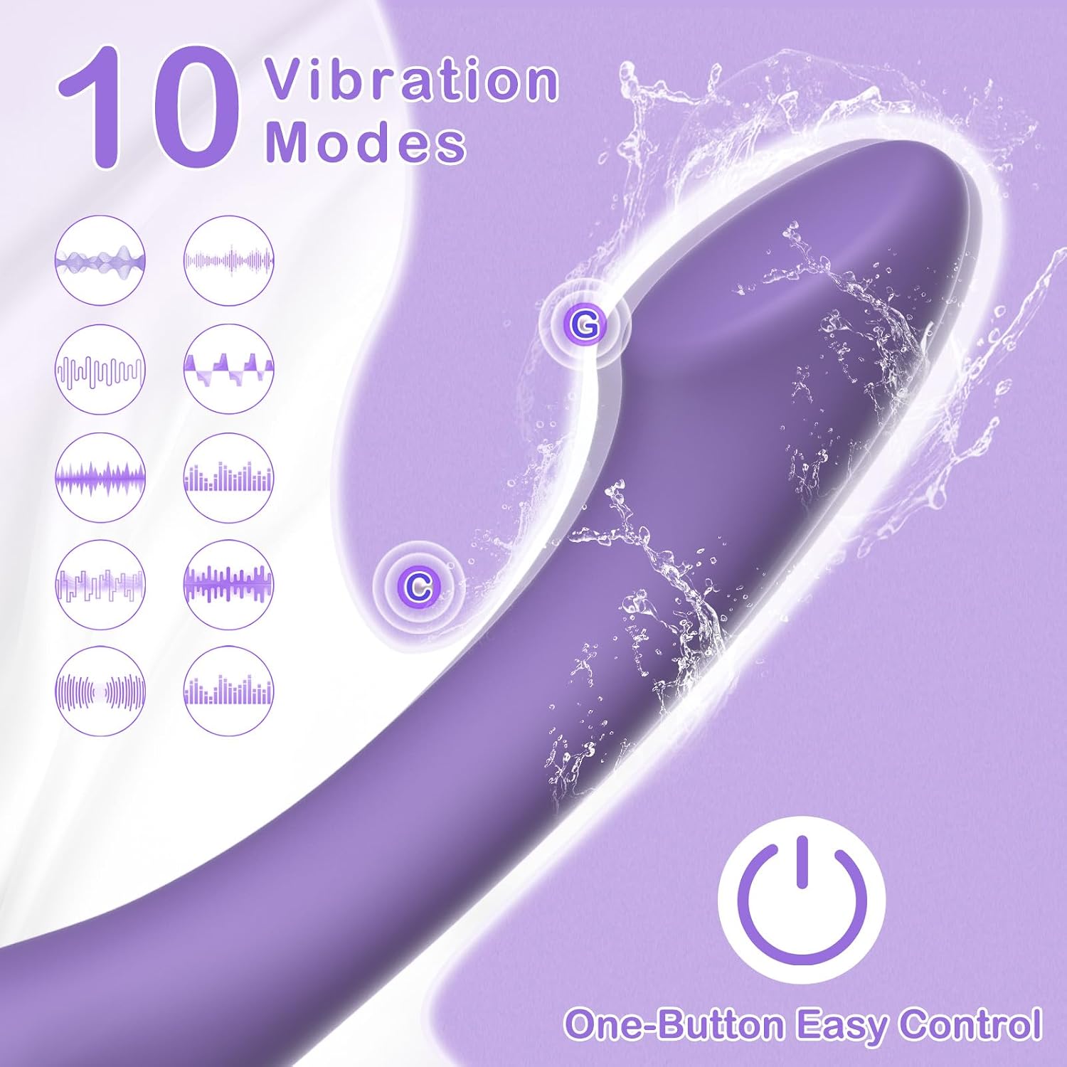 G Thriller Finger 6 inch G Spot Vibrator for Women, Pink alternate view