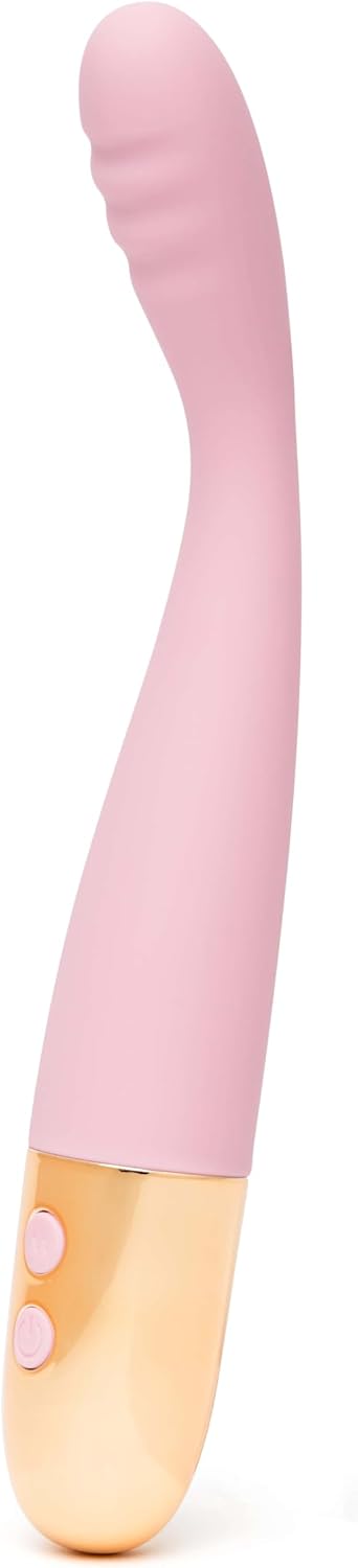 7.5 Realistic Silicone Vibrating Dildo Beige G-Spot Dildo Vibrator - 10 Vibe Modes Flexible Penis for Deep Vaginal & Ana