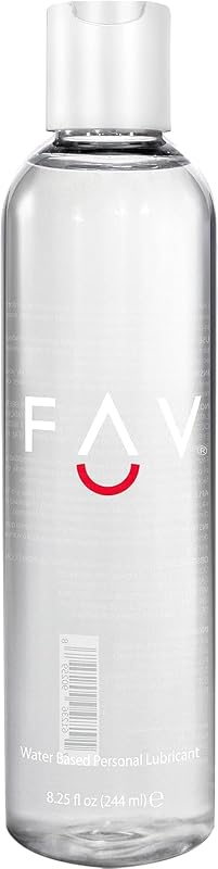 Water Based Luxury Personal Lubricant, Natural Feeling Lube for Women Men and Couples, Toy Friendly, Condom Safe, 8.25 Fl Oz