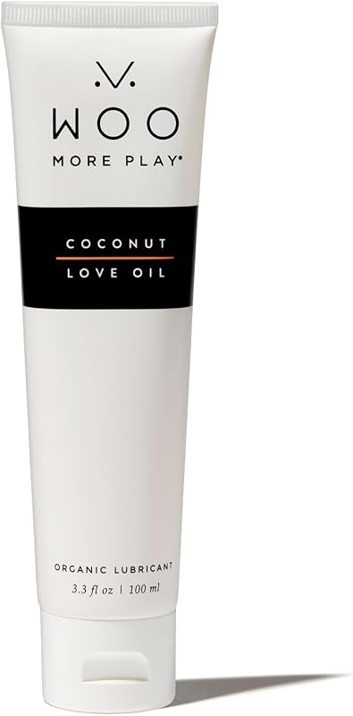 Coconut Love Oil (3.3 fl oz) Natural Organic Coconut Oil Lube
