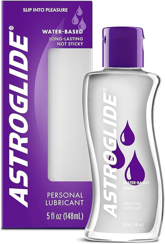Water-Based Liquid Personal Lubricant, Easy Clean, 5 oz