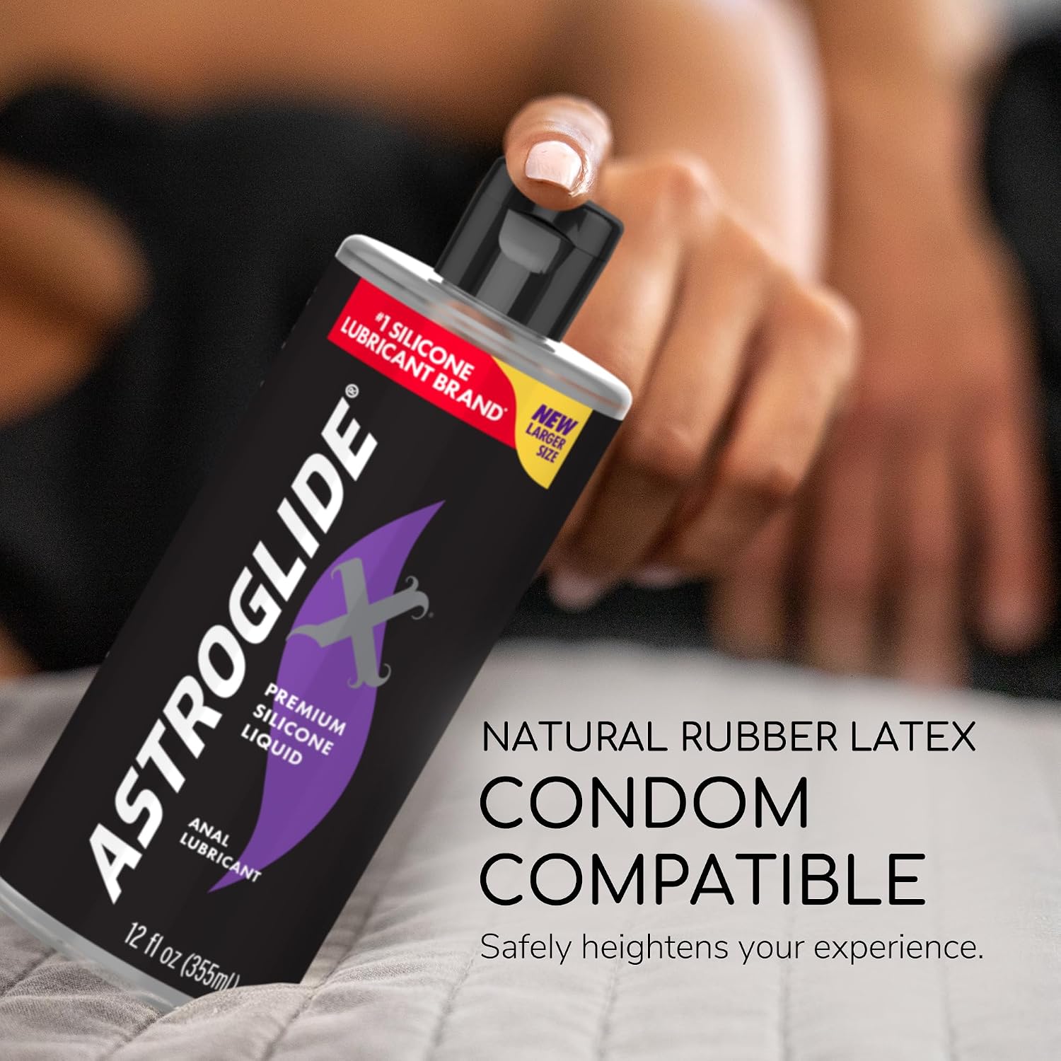 X Premium Silicone Lubricant, Waterproof, 12 Fl Oz, Value Size alternate view