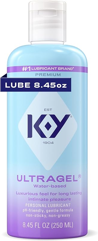 Ultragel Water Based Personal Lube for Sex, Non-Greasy, 8.45 FL OZ