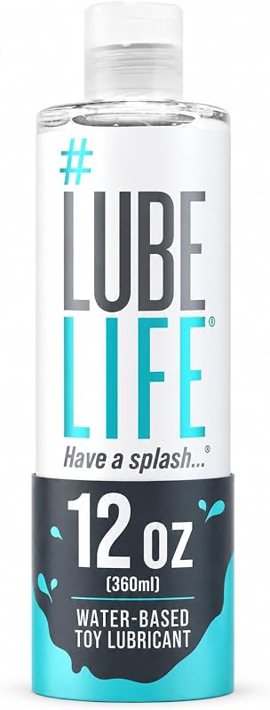 Water Based Toy Lube, Personal Lubricant, Safe for Toys 12 fl oz