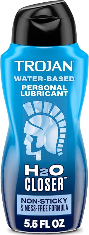 Lubricants H2O Closer Water-Based Lubricant, Personal Lube, 5.5 fl oz