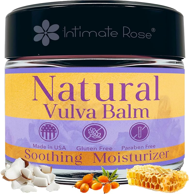 Balm & Organic Vaginal Moisturizer for Women - Hydrates and Soothes