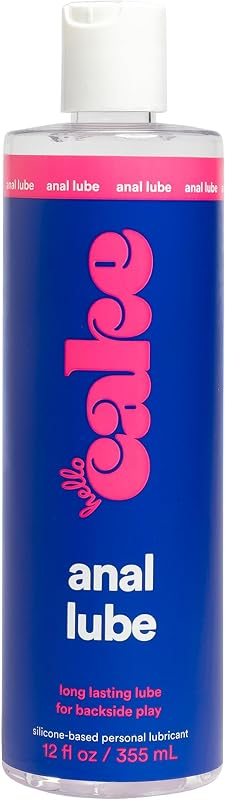 Cake Anal Lube - Silicone-Based Personal Lubricant, 12 fl oz