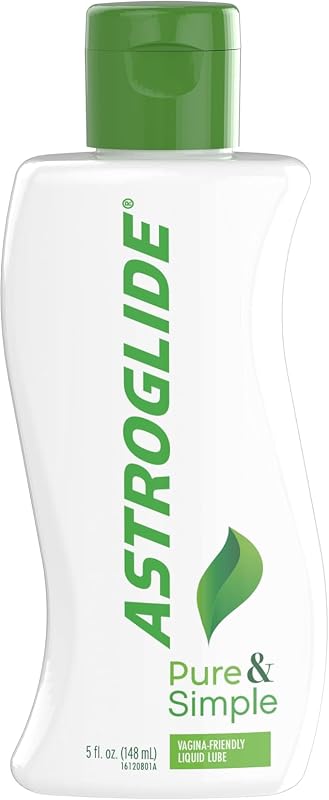 Pure & Simple Naturally Derived Water-Based Lubricant, 5 Fl Oz