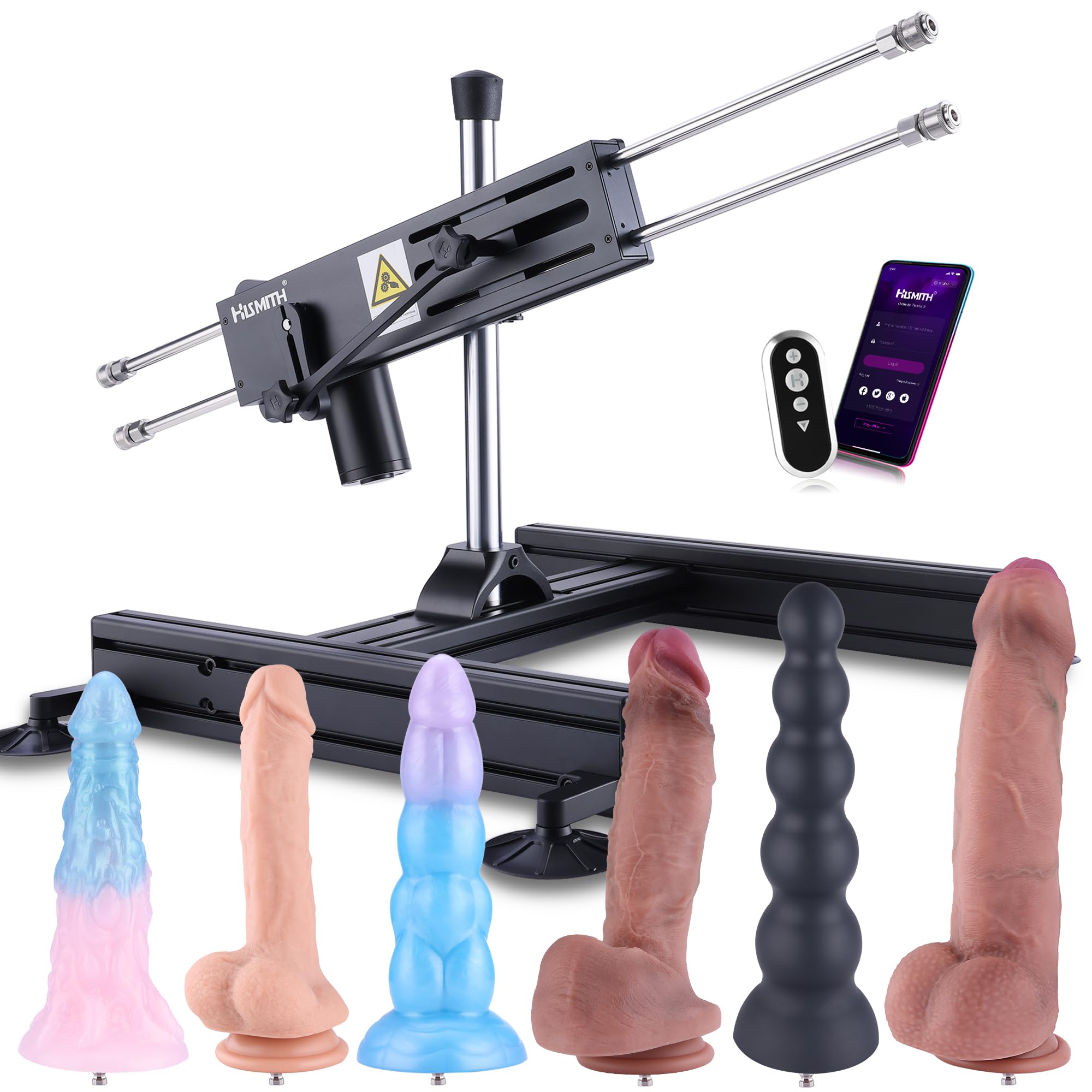 Sex Machine 100W Double Penetration Duo Play KlicLok System Sex Machine 2.0