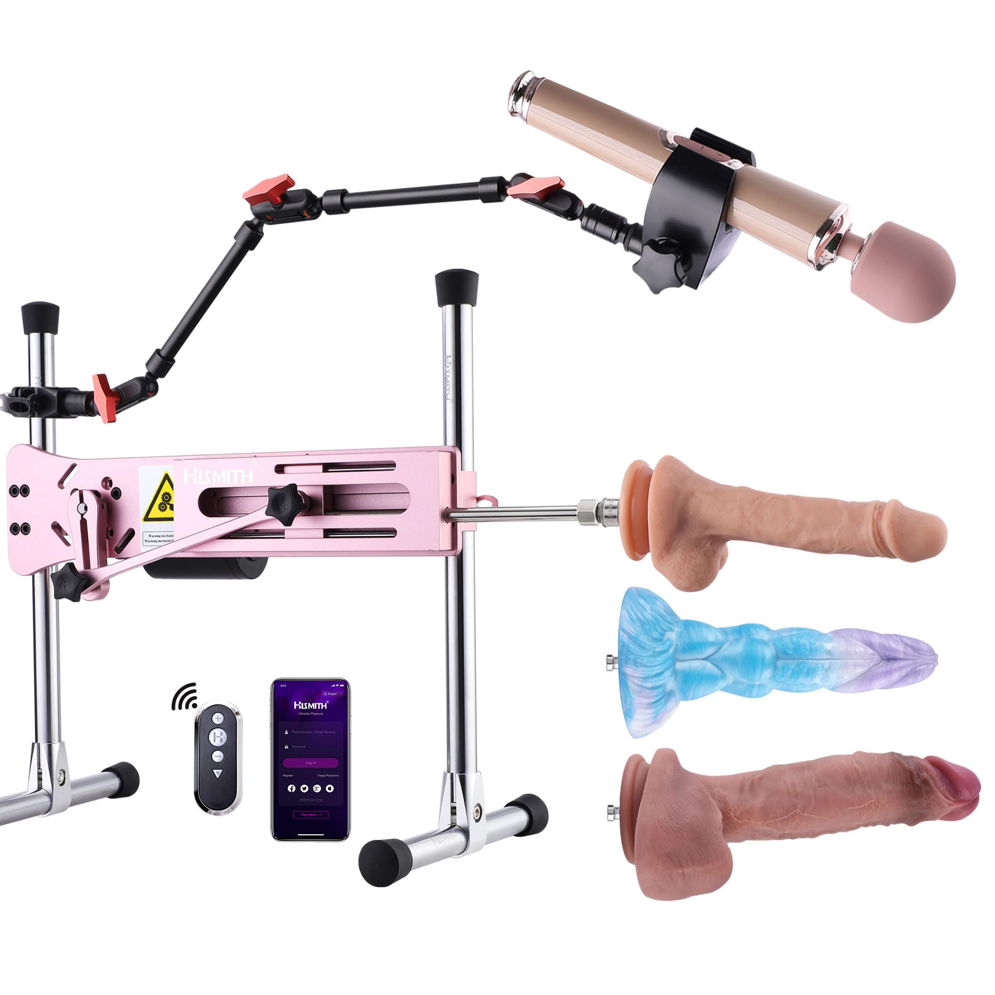 Advanced Sex Machine for Couples 100W APP Controlled Thrusting Love Machine with