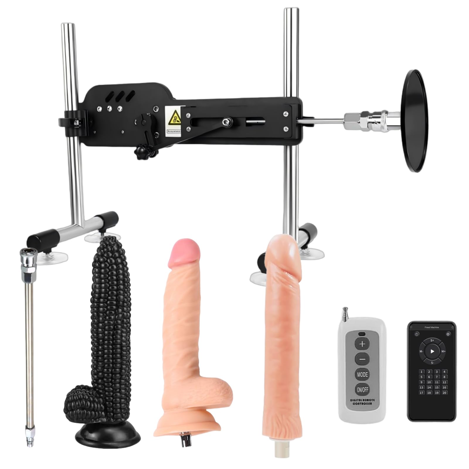 Powerful Sex Machine APP and Remote Controlled Dildo Machine for Adults