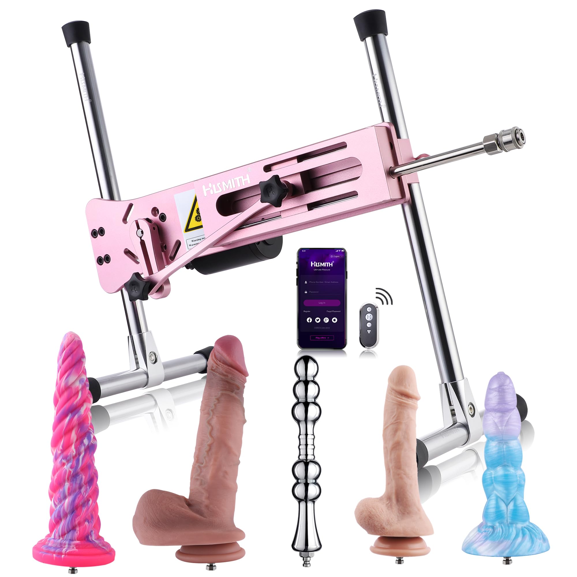 100W Premium Sex Machine APP Controlled Sex Machine with KlicLok System Love