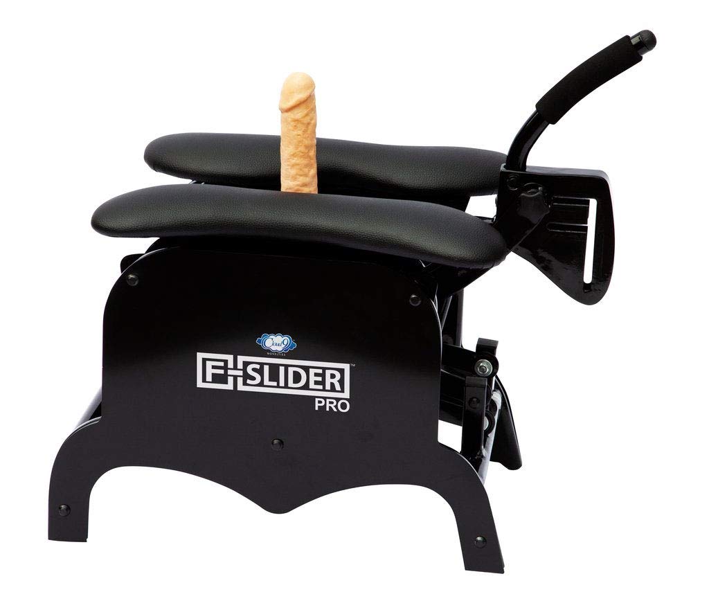F Slider Pro Heavy Duty Self Pleasuring Sliding Chair with Accessories Black