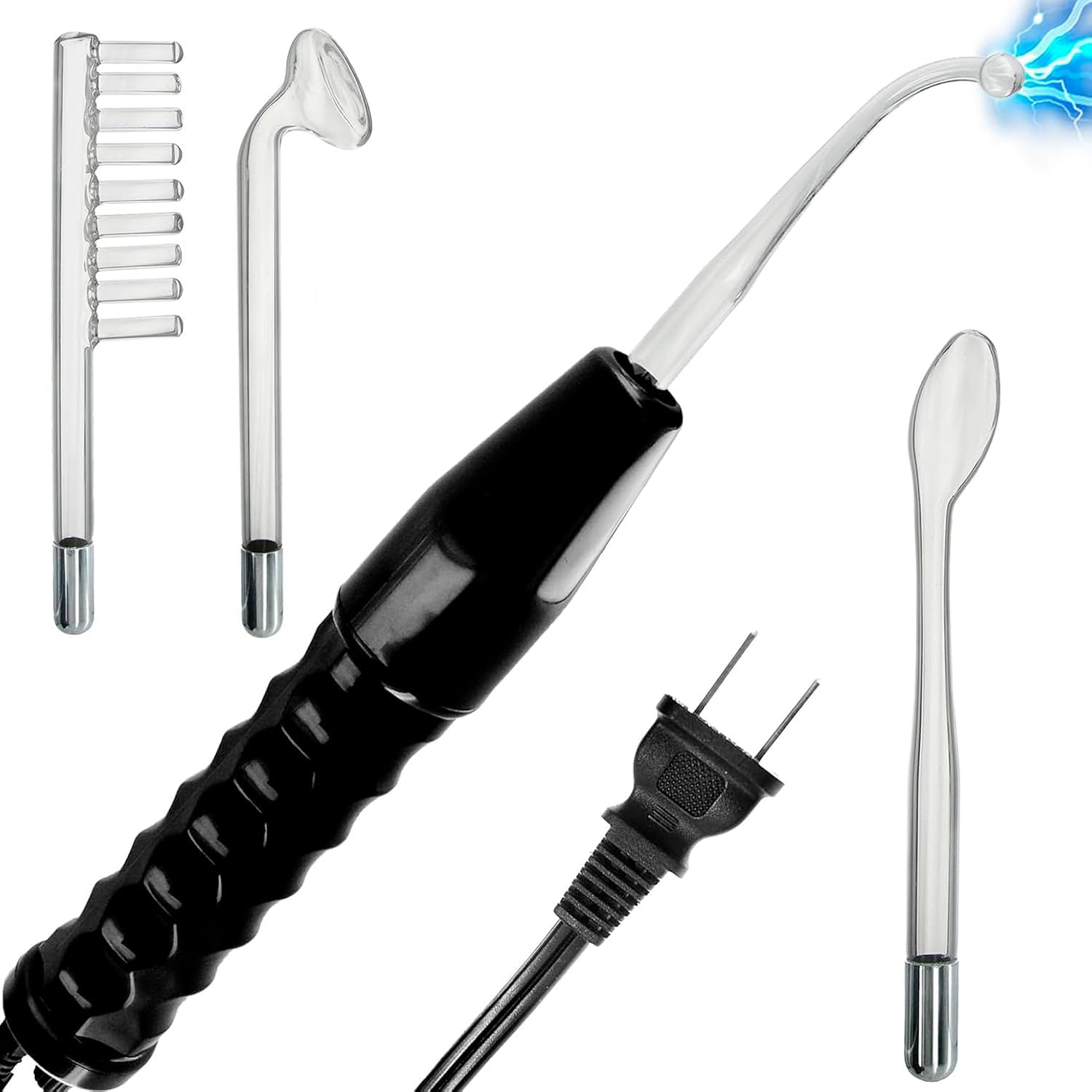 Zeus Violet Wand Electrosex Kit with Accessories 110V