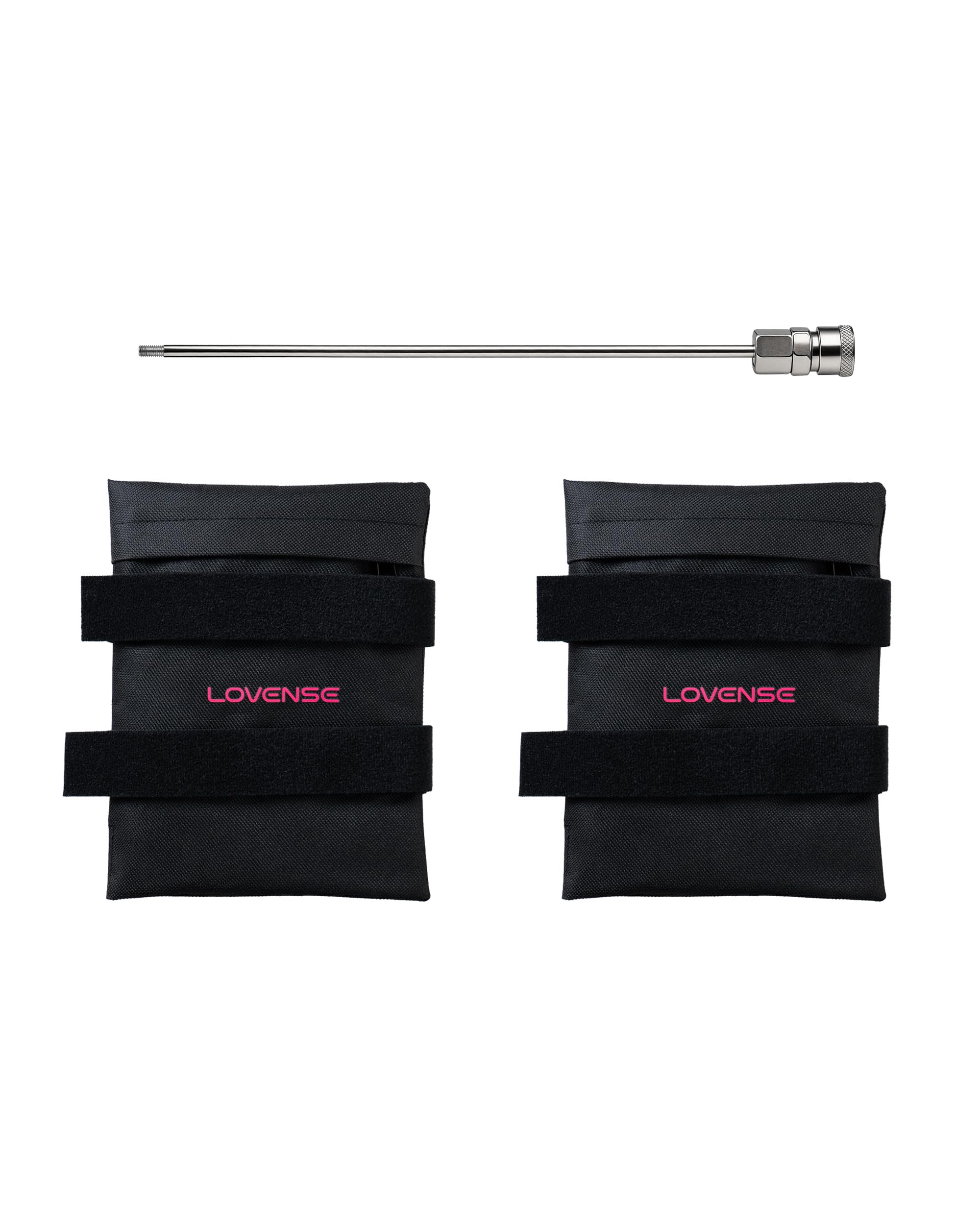 Mini Sex Machine Extension Rod Kit with 2 Attachment Bags for Adult