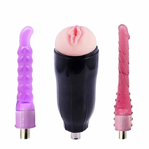 Automatic Sex Machine Attachment 3XLR Connector Male Masturbator Cup