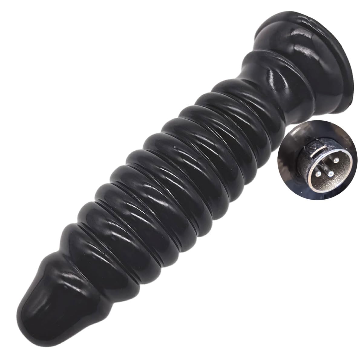 Long Anal Bead Butt Plug 8.6" Thread Head Anal Dildo for Sex