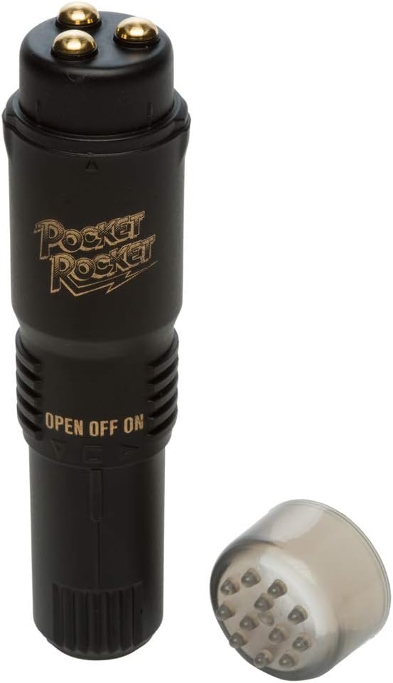 The Original Pocket Rocket - Powerful, Quiet, Compact, Reliable, Simple Yet Safisfying, Discreet Vibrator - Targeted Cli alternate view