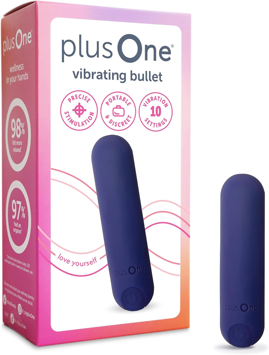 Dual Rabbit Vibrator Personal Massager - 10 Vibration Settings