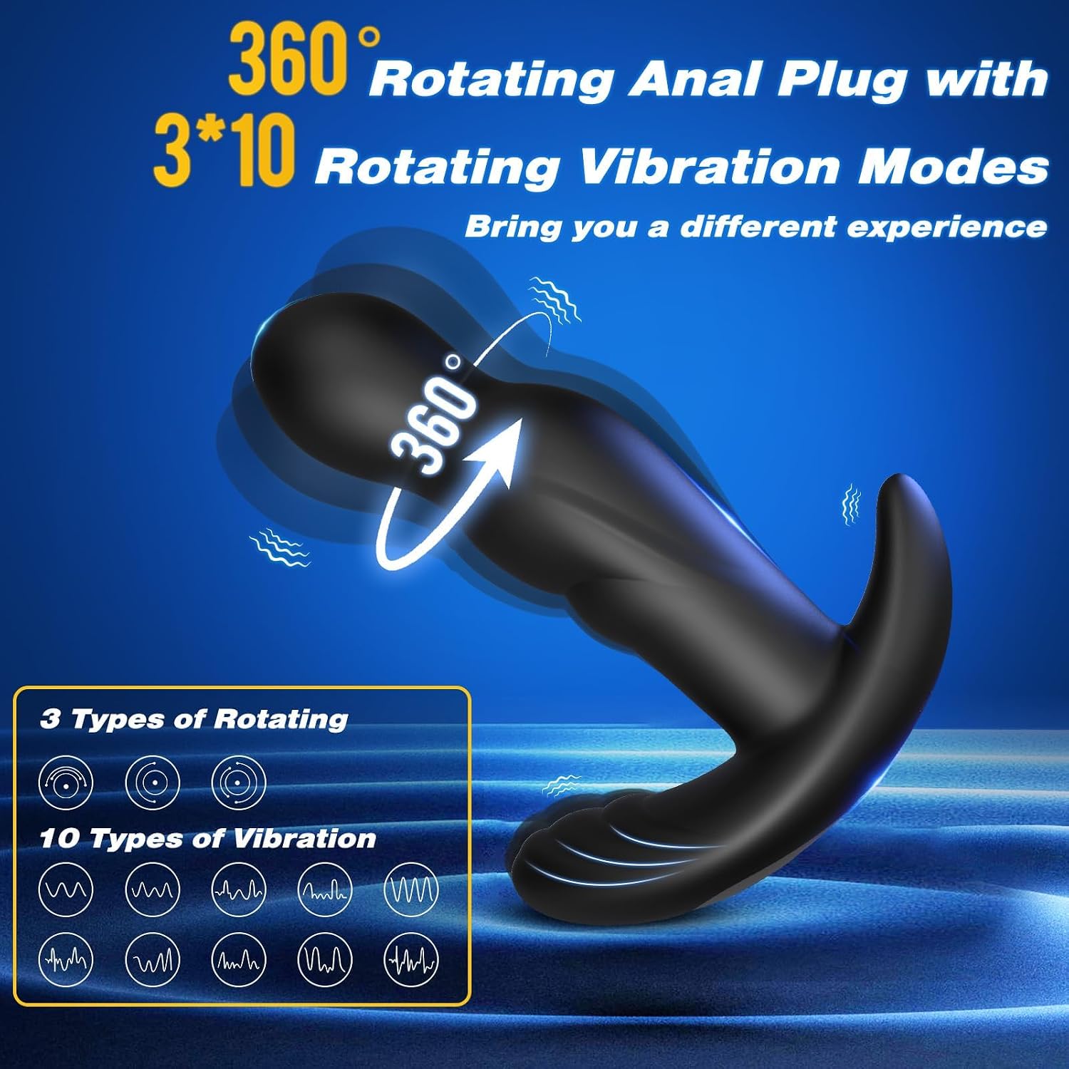 Bullet Vibrator for Women - Mini Vibrator, Body-Safe Silicone, Teal alternate view