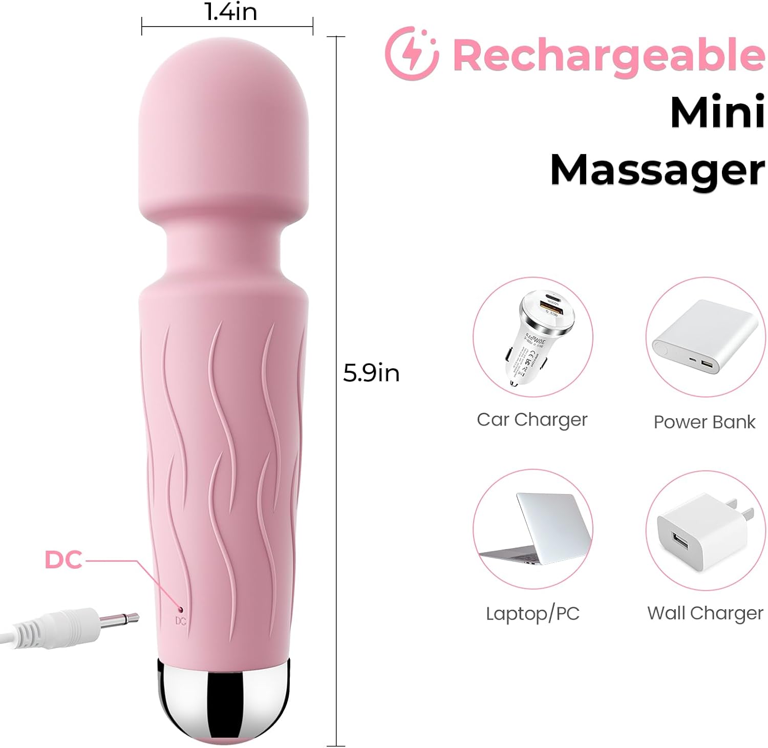 Vibrator for Women, Heating, G Spot Clitoral Stimulator, Beginner Friendly alternate view