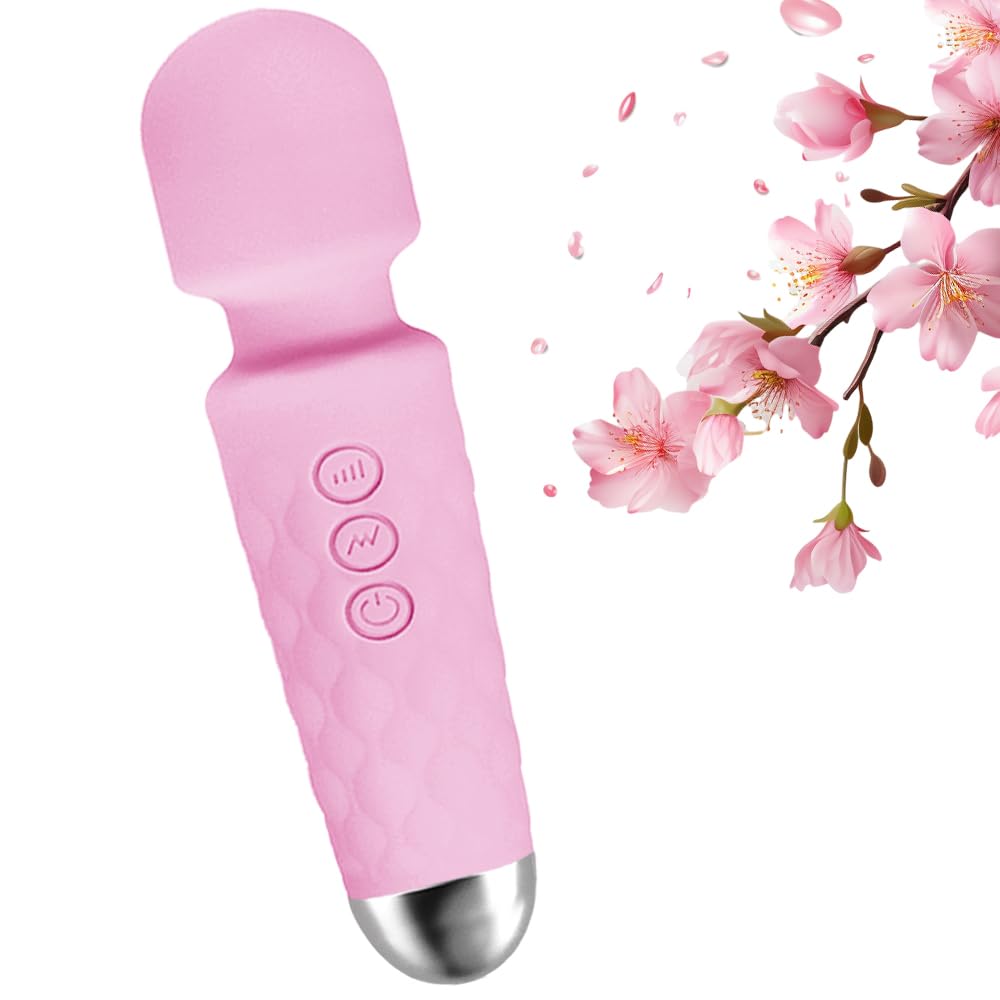 GWWJGSN Handheld Cordless Vibrating Neck Back Massager