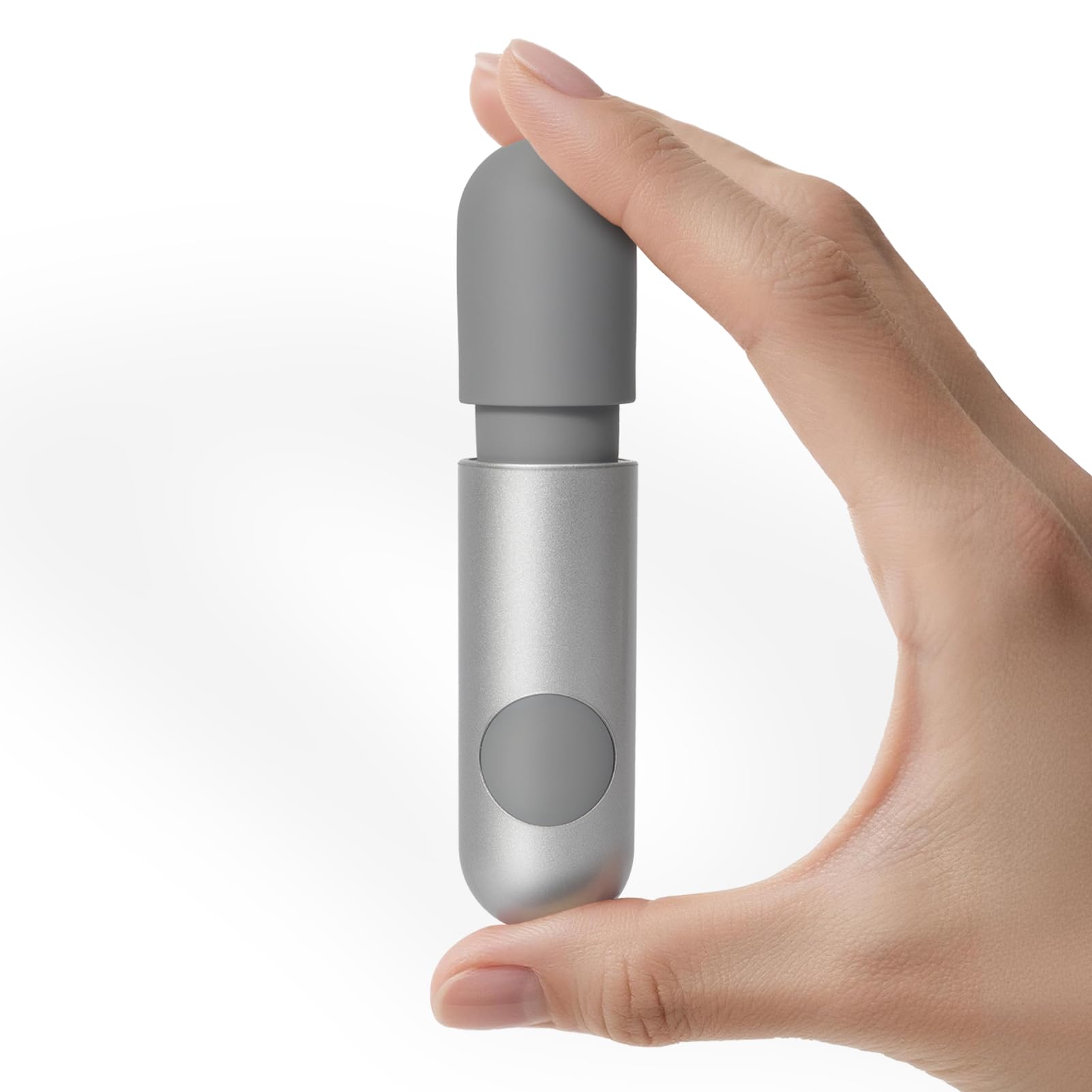 Mini Handheld Vibration Massager Portable Cordless Massage Wand 10 Modes Deep Tissue