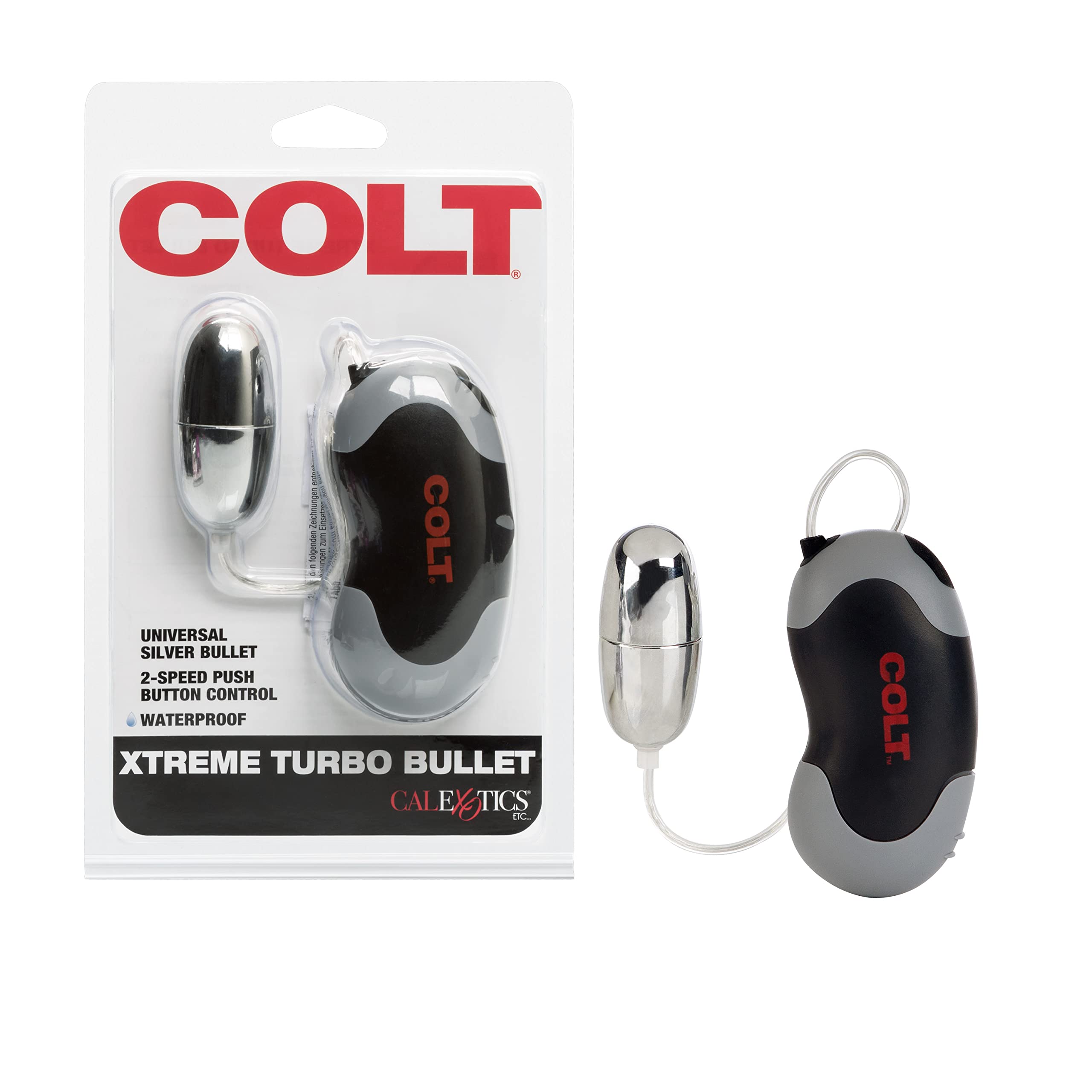 Colt Xtreme Turbo Bullet Vibrator for Men Waterproof Sex Toys for Couples