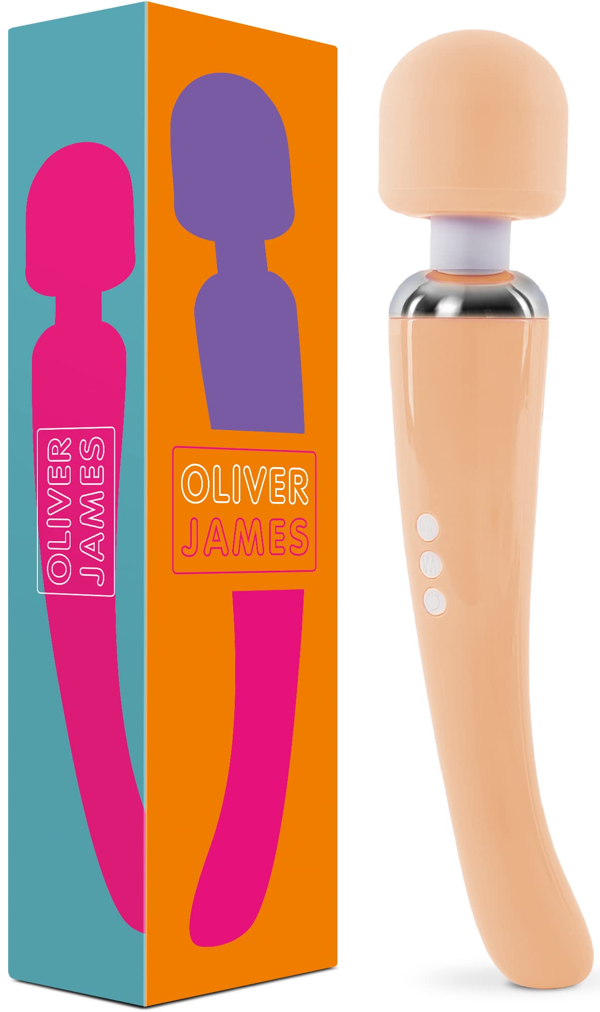 Large Wand Massager w 20 Vibration Modes and 8 Speeds