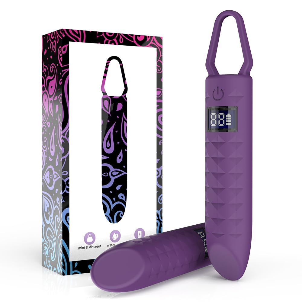 Mini Bullet Vibrator – Powerful 10 Function Vibration Modes – G Spot