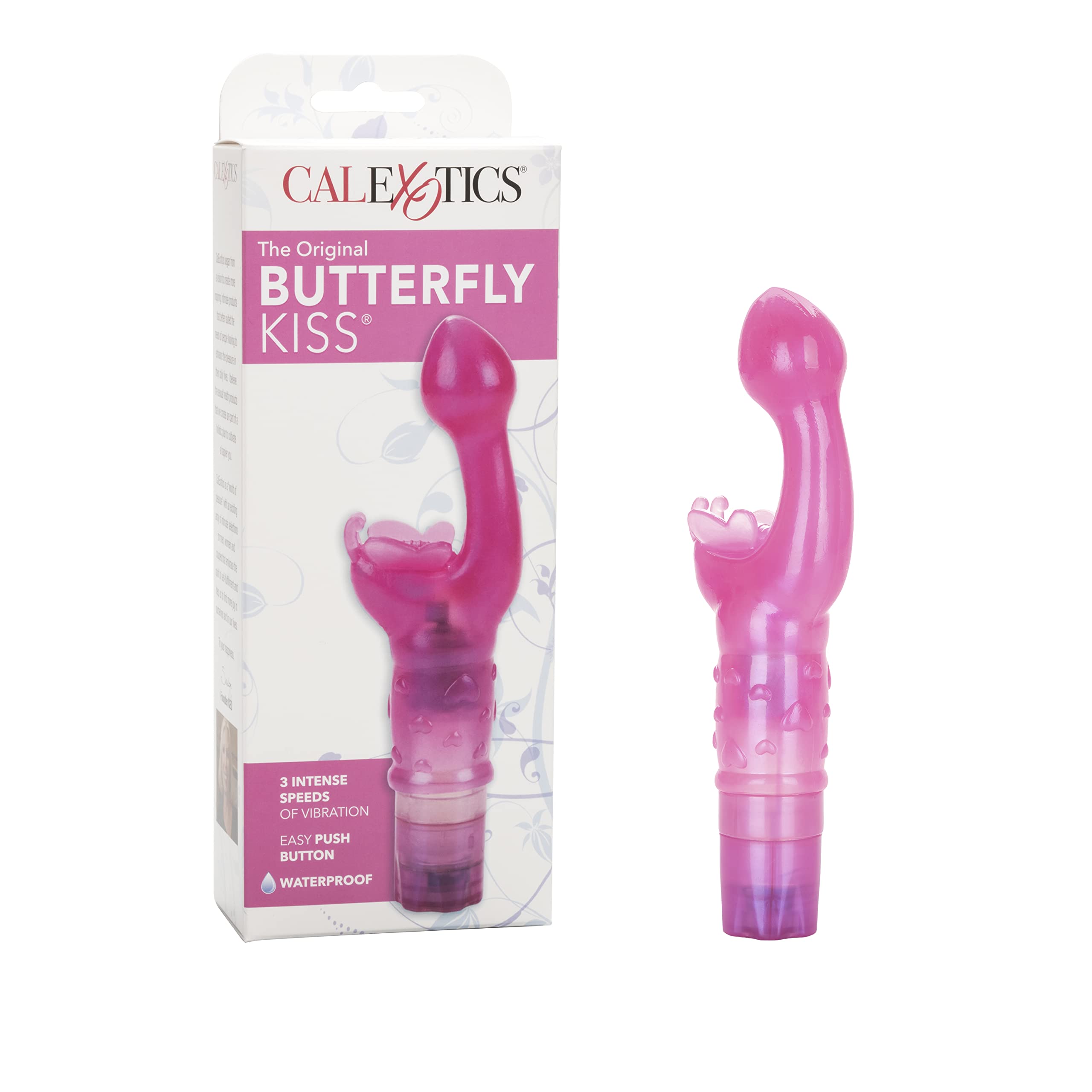 Original Butterfly Kiss Vibrator Multi Speed Waterproof Vibe – Adult Sex Toys