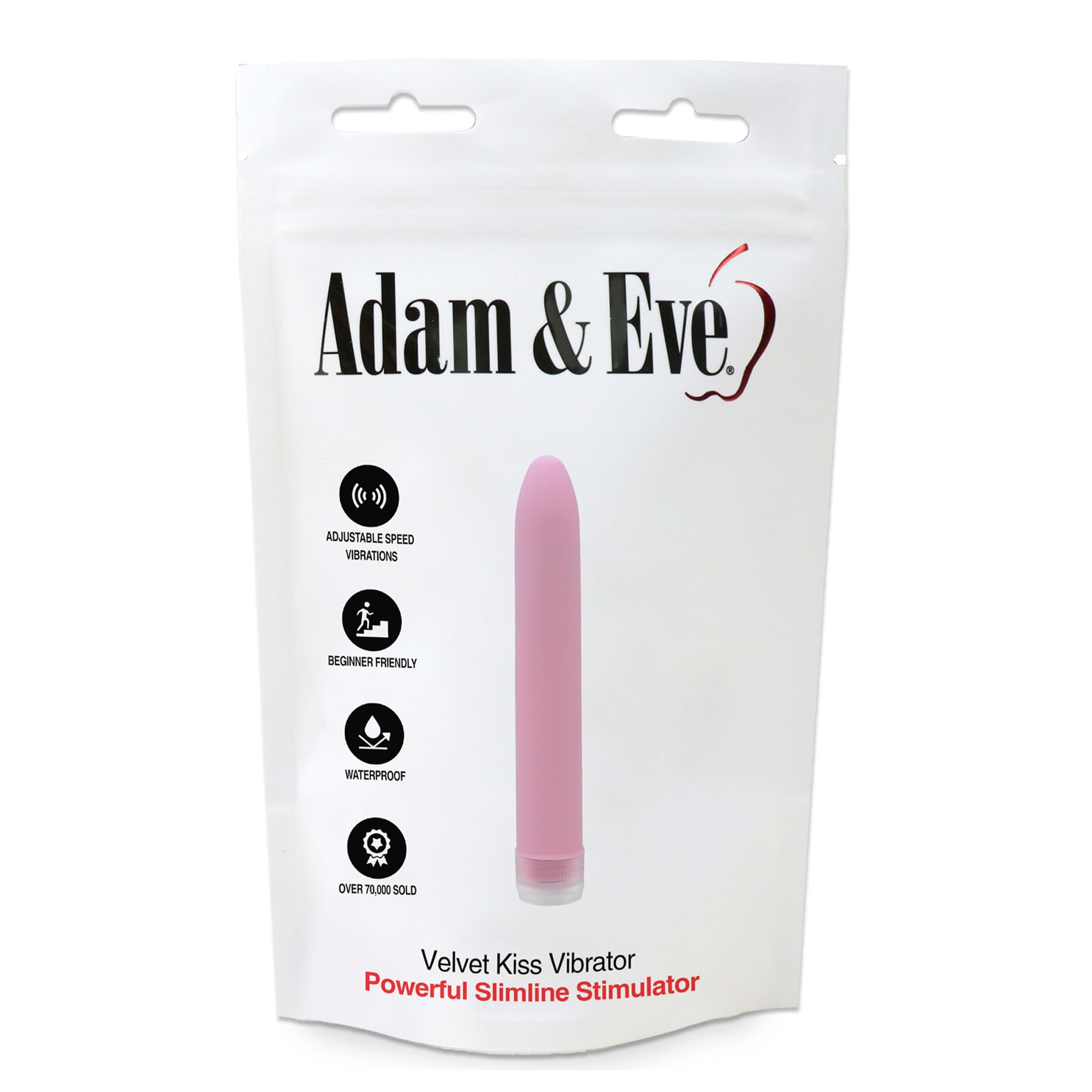 Velvet Kiss Vibrator Multi Speed Design Classic Bullet 6"