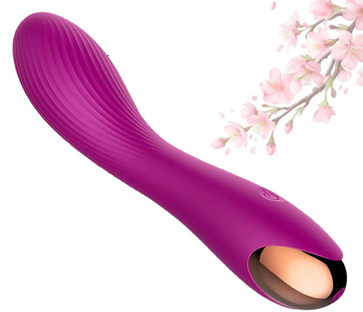Handheld Cordless Vibrating Massager Dark Purple
