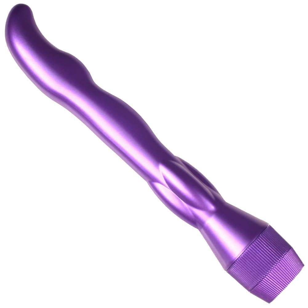 G Spot Finder Curved Tip Rippled Textures 5" Insertable Length Multi Speed