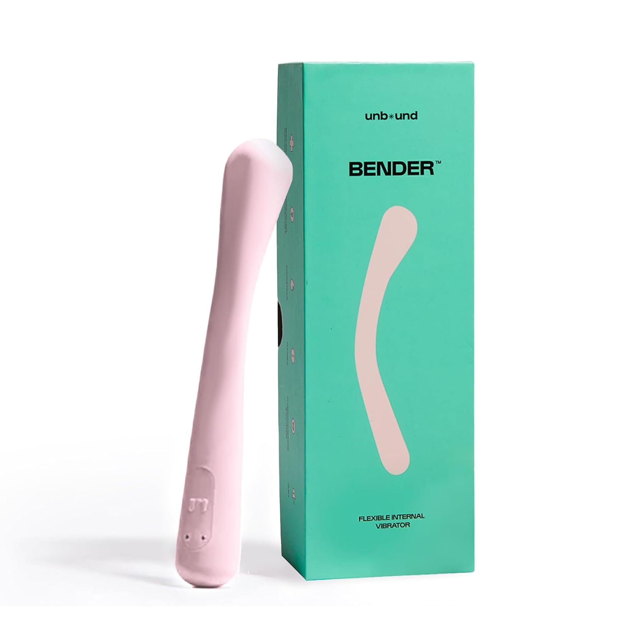 Unbound Bender Vibrator Flexible Waterproof Massager Quartz