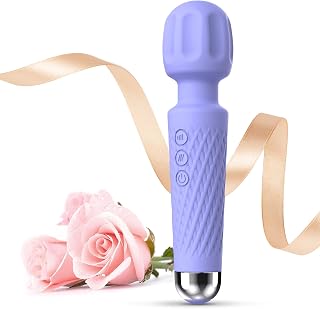 Personal Massager Wand – Handheld Cordless Quiet & Waterproof 20 Modes &