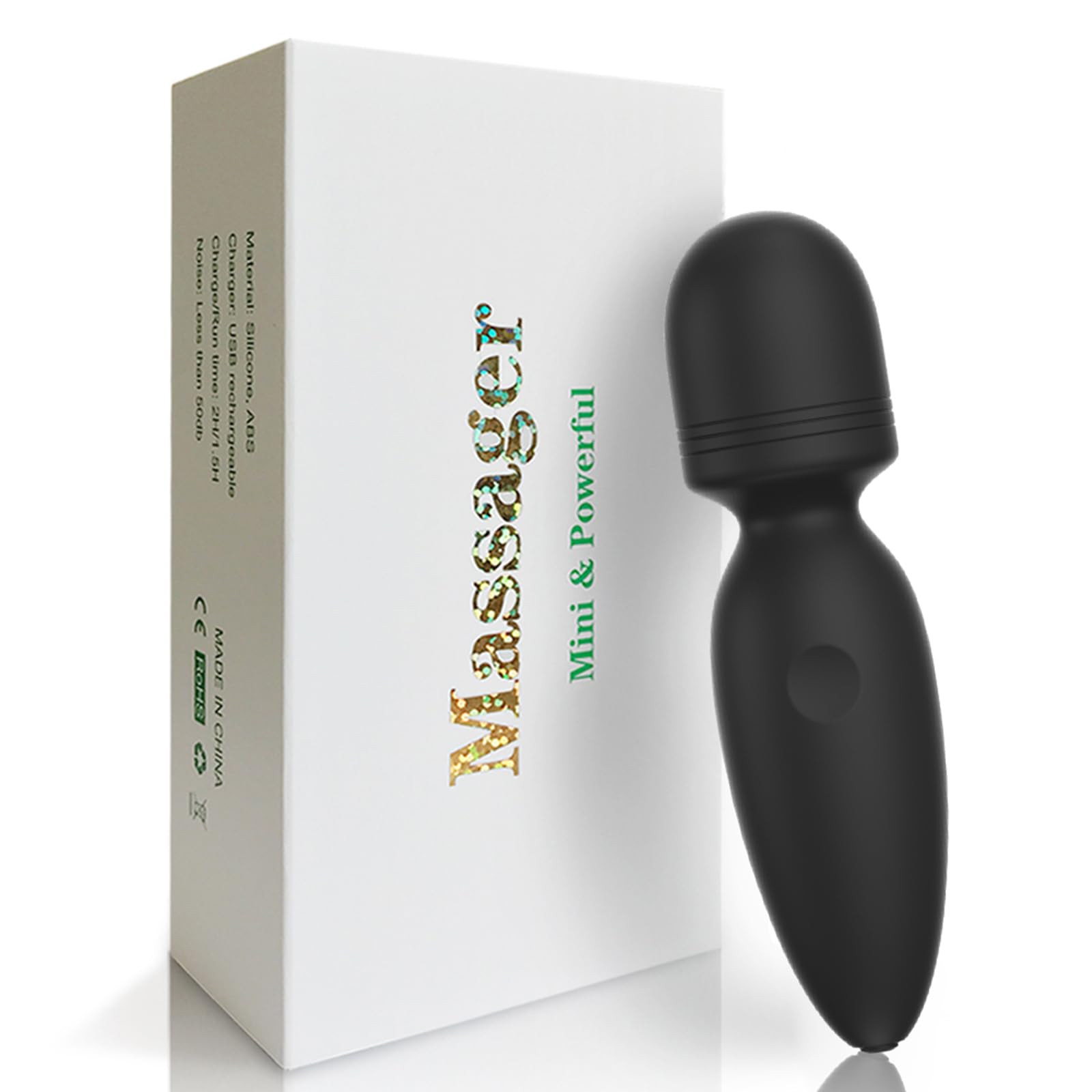 Portable Mini Back Massager Waterproof Rechargeable Body Small Massager Fatigue Relieving Muscle
