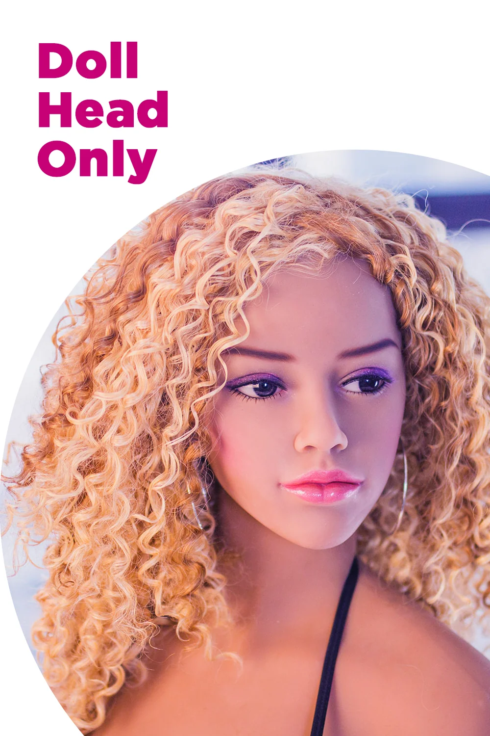 Sex Doll Delilah #115 TPE Doll Head Only