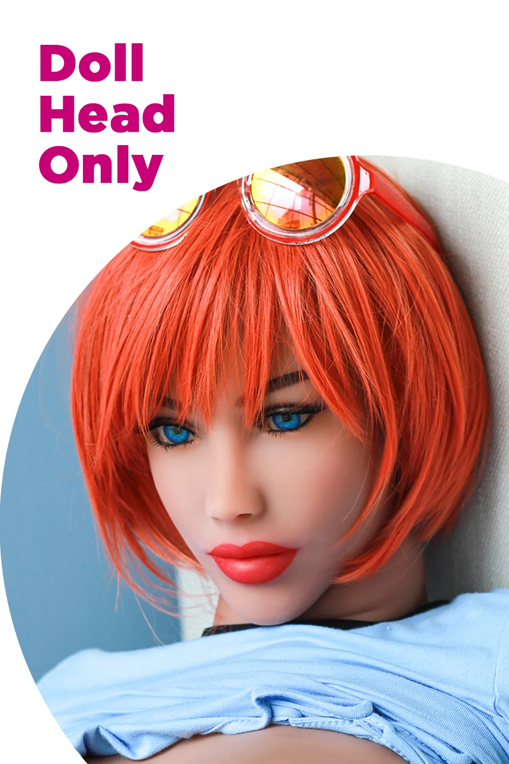 Sex Doll Clementine #138 TPE Doll Head Only