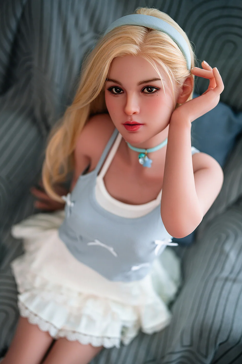 Sylvestra 150cm M15 Silicone ROS Head Sex Doll Movable Jaw TPE Body Adult Oral Sex Love Doll alternate view