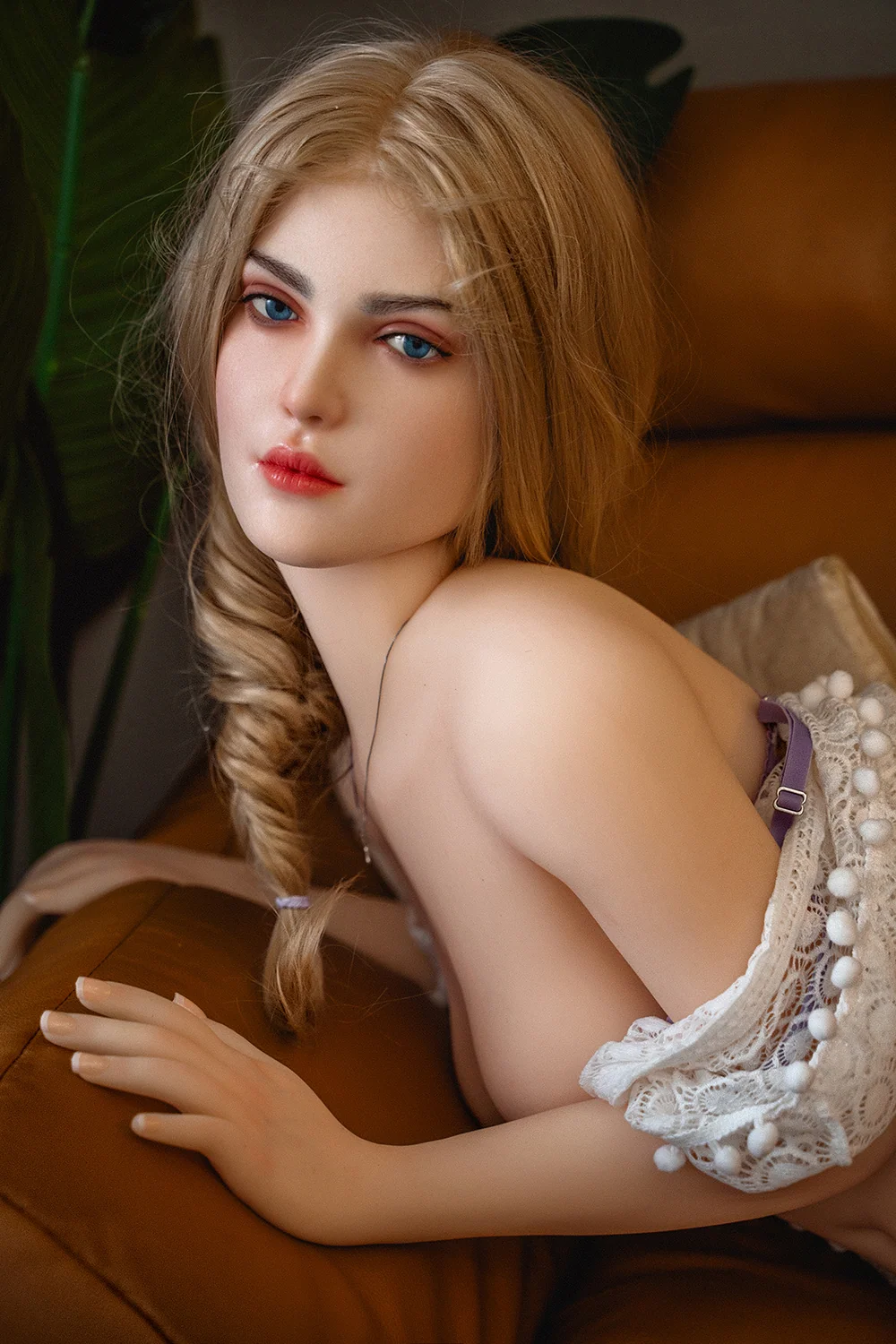 158cm Edwigy Pregnant Sex Doll Silicone Head TPE Body Small Boobs Adult Love Doll alternate view