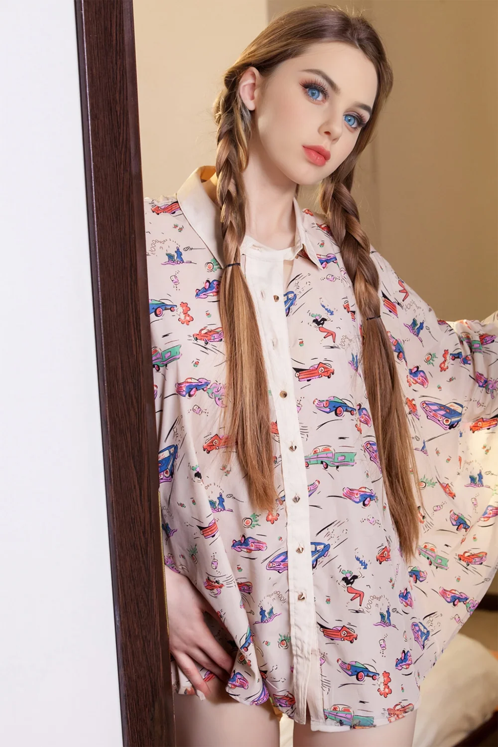 Susy Plus 159cm #263 Small Boobs TPE Sex Doll Realistic Adult TPE Love Doll 2 In 1 Auto Functions alternate view