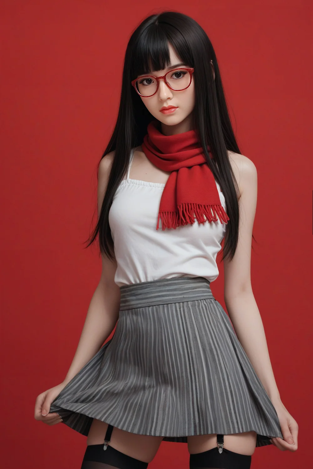 Farrah Plus 160cm 221# Head Asia Small Breasts Adult Love Doll TPE Sex Doll