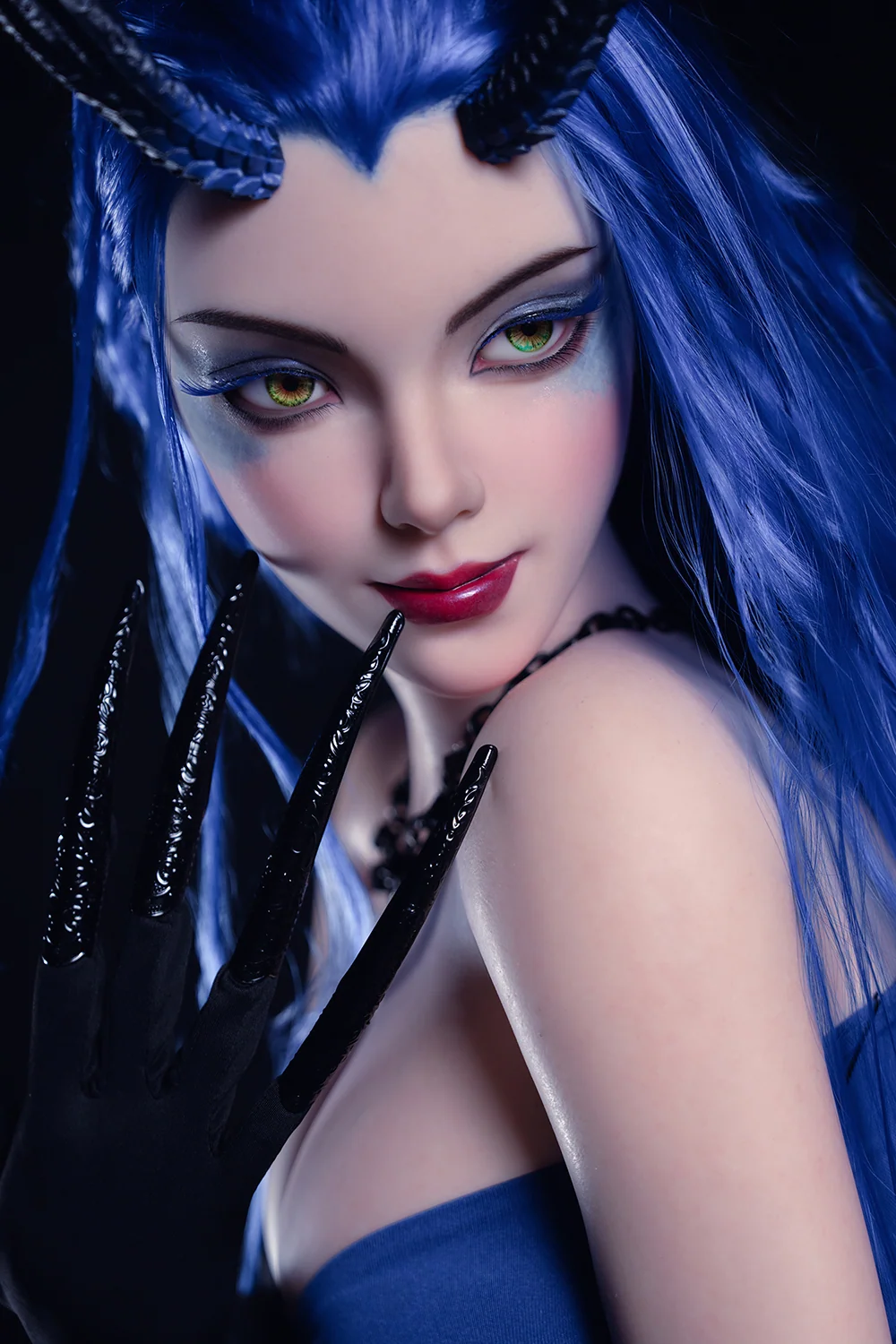 Maelis 164cm S36 Full Silicone Sex Doll Dragon Girl Big Breasts Silicone Adult Love Doll