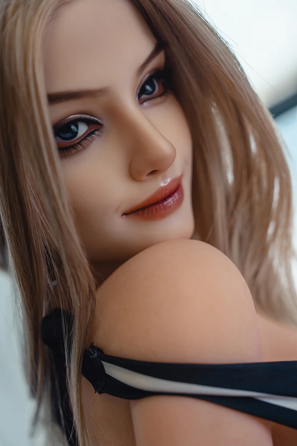 Adria 164cm S34 Silicone Head Love Doll Natural Skin TPE Body Adult Sex Doll (Free 2ND Head)