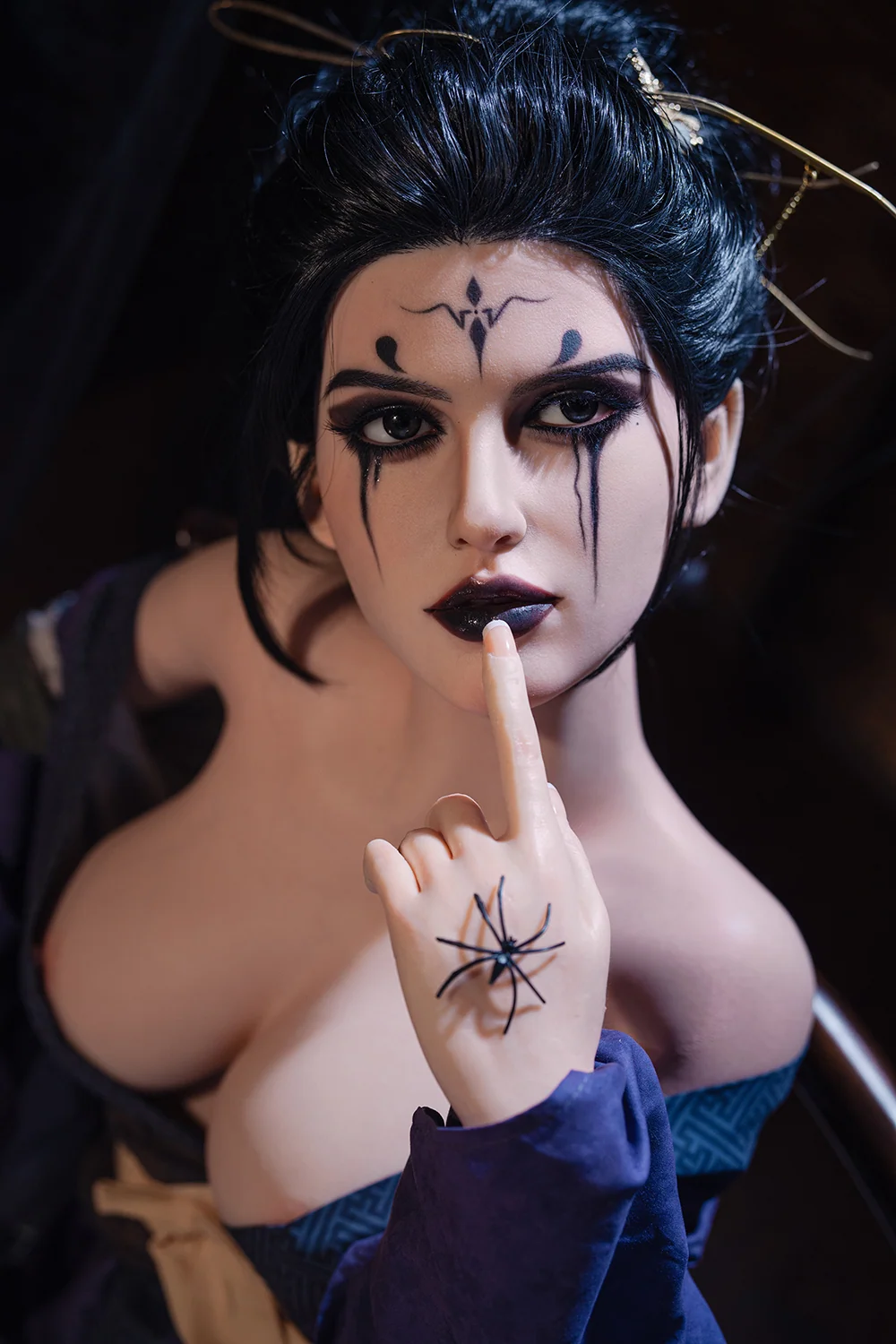 Shawna Plus 164cm #S5 Silicone Head Sex Doll Halloween Decoration Love Doll (Free 2ND Head) alternate view