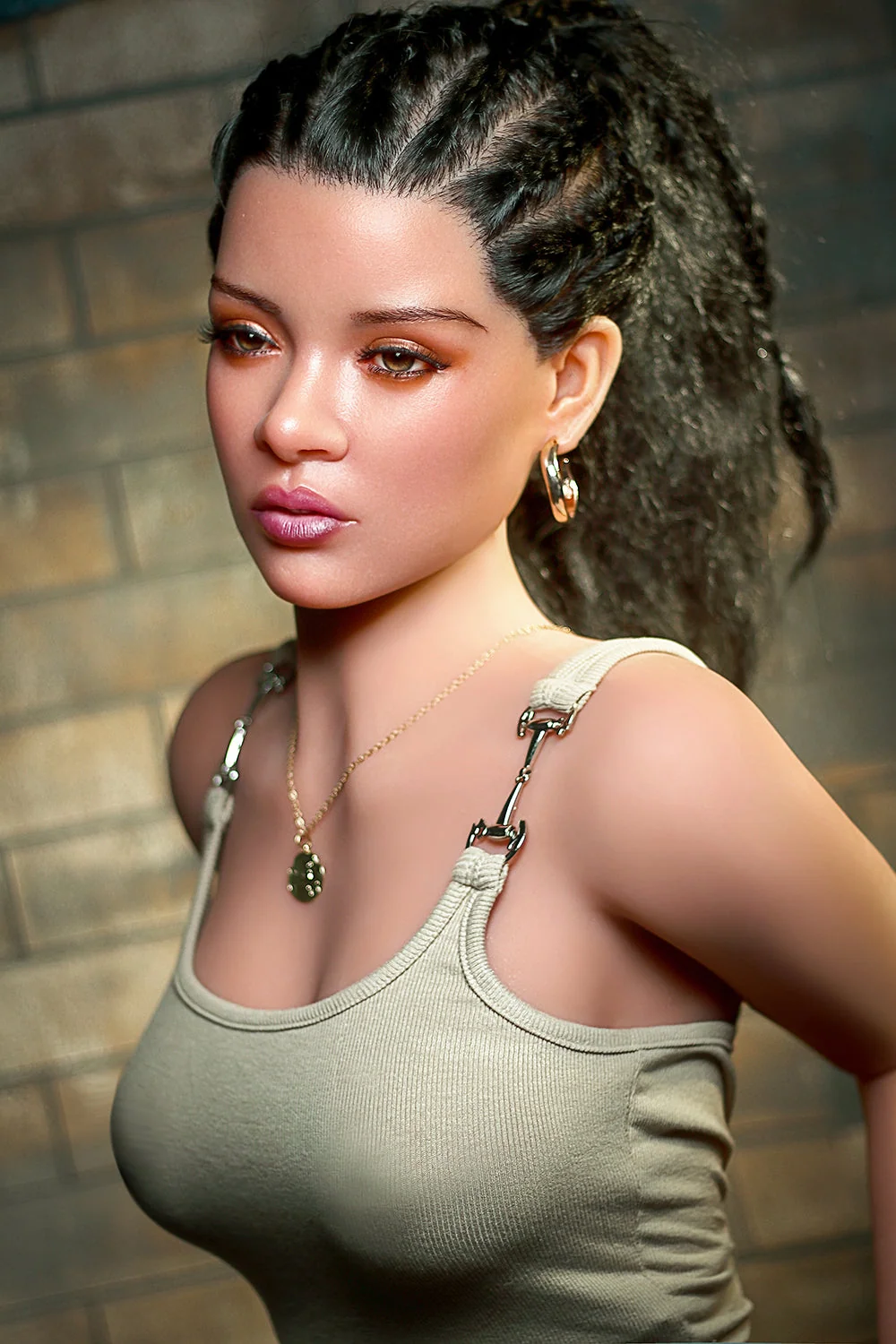166cm Shala Silicone Head Sex Doll S13 Small Breasts Realistic Adult TPE Love Doll