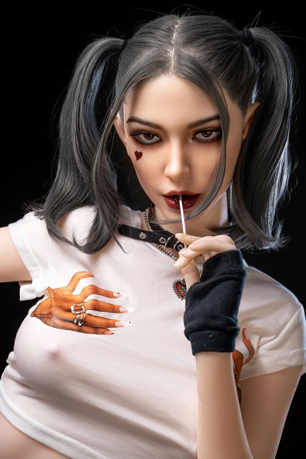 Makayla 173cm M7 Realistic Oral Sex Love Doll Silicone Head TPE Body Movable Jaw Adult ROS Head Sex Doll alternate view
