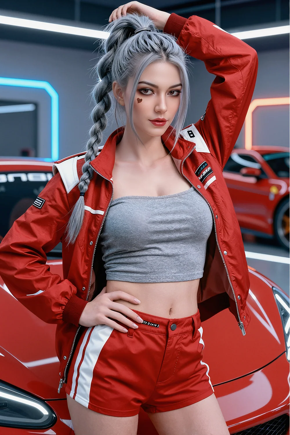 Makayla Plus 173cm M7 Oral Sex Love Doll Silicone Head TPE Body ROS Head Movable Jaw Adult Sex Doll