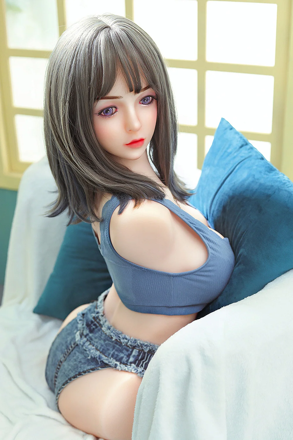 65cm Cute Torso TPE Sex Doll Electric Hip Half TPE Love Doll Jelly Breasts alternate view